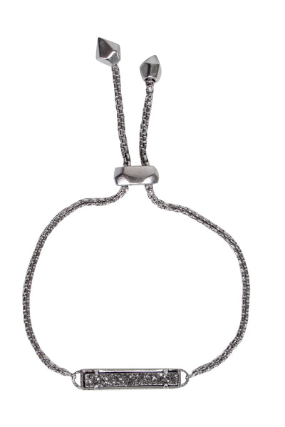 Current Boutique-Kendra Scott - Silver Adjustable Bracelet