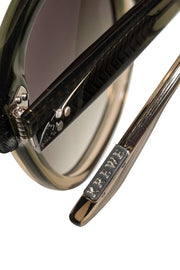 Current Boutique-Krewe - Dark Green "Connick" Sunglasses