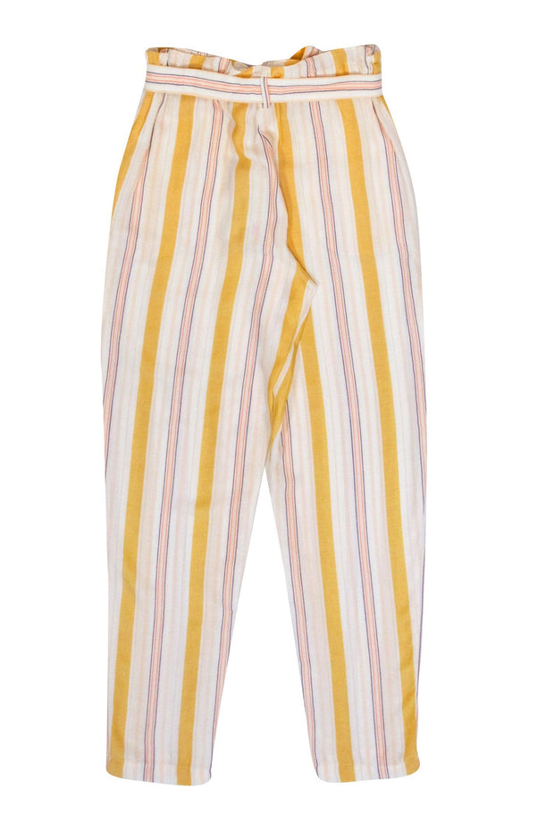 Current Boutique-Lemlem - Yellow, Pink, & White Stripe Casual Pants Sz XS