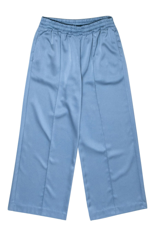 Current Boutique-Lilla P - Sky Blue Satin Elastic Waist Sz M