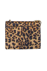 Current Boutique-Loeffler Randall - Tan & Black Leopard Print Crossbody Bag