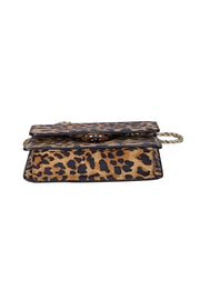 Current Boutique-Loeffler Randall - Tan & Black Leopard Print Crossbody Bag