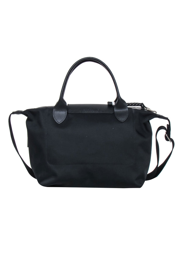 Current Boutique-Longchamp - Black Canvas Crossbody