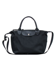 Current Boutique-Longchamp - Black Canvas Crossbody