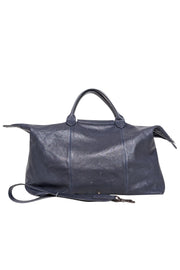 Current Boutique-Longchamp - Navy Leather Duffle Bag