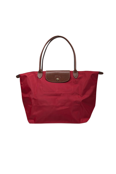 Current Boutique-Longchamp - Red Le Pliage Original Large Tote bag