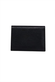 Current Boutique-Louis Vuitton - Black Epi Leather Tri-Fold Wallet