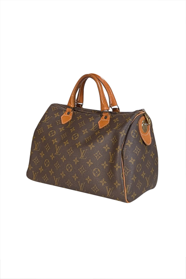 Current Boutique-Louis Vuitton - Brown Monogram Speedy 30 Handbag