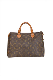 Current Boutique-Louis Vuitton - Brown Monogram Speedy 30 Handbag