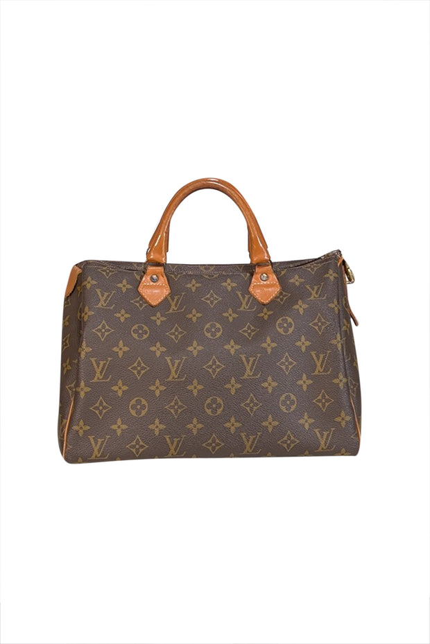 Current Boutique-Louis Vuitton - Brown Monogram Speedy 30 Handbag