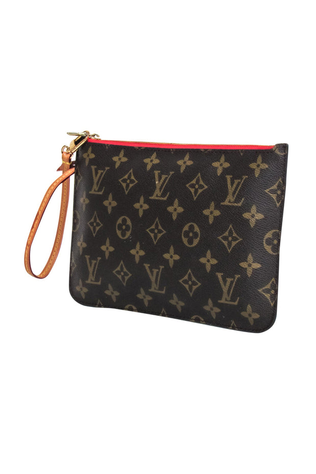 Current Boutique-Louis Vuitton - Brown Monogram Wristlet