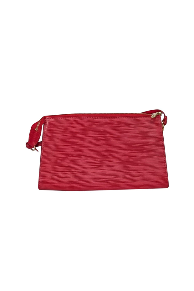 Current Boutique-Louis Vuitton - Red Epi Leather Pochette Bag