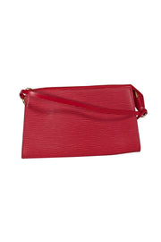 Current Boutique-Louis Vuitton - Red Epi Leather Pochette Bag