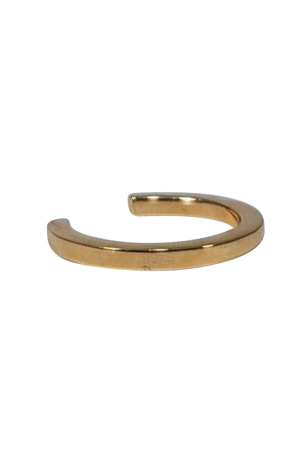 Current Boutique-Maison Martin Margiela - Gold Colored Brass Ring Sz 10