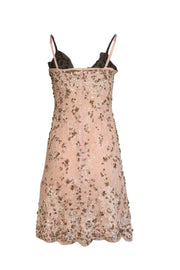 Current Boutique-Mandalay - Aster Pink Lace Beaded & Sequin Sleeveless Dress Sz 6