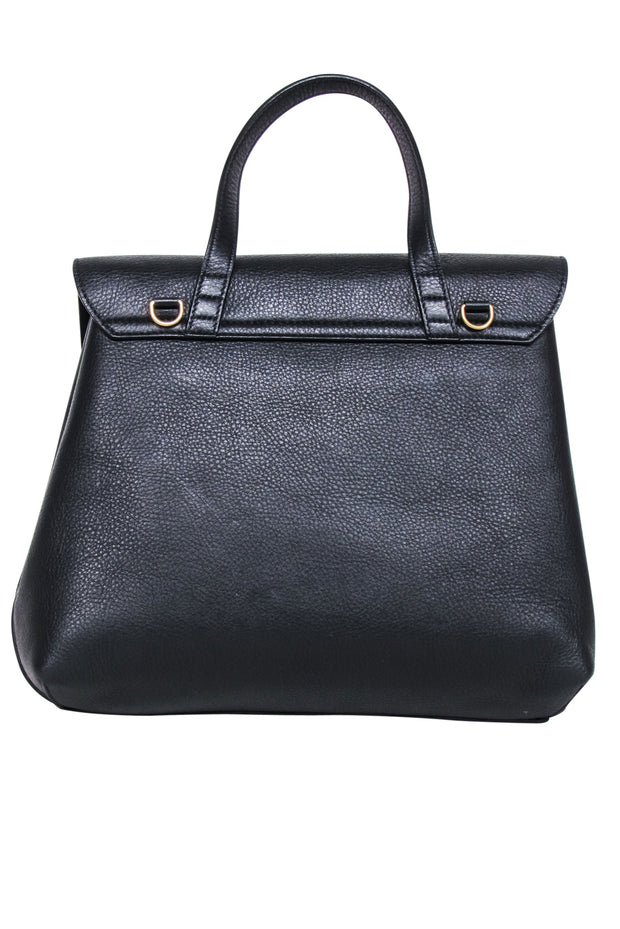 Current Boutique-Mansur Gavriel - Black Leather "Soft Lady" Bag