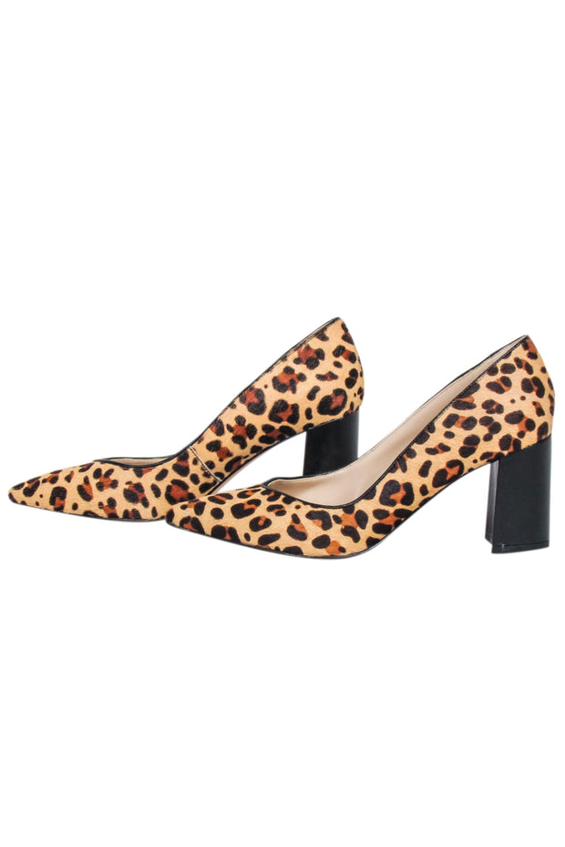 Current Boutique-Marc Fisher - Leopard Print Pointed Pumps Sz 7.5