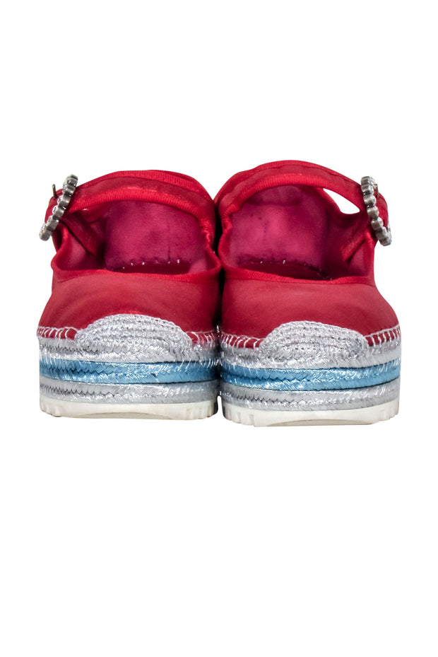 Current Boutique-Marc by Marc Jacobs - Metallic Red Esapdrilles Sz 8