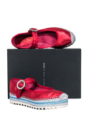 Current Boutique-Marc by Marc Jacobs - Metallic Red Esapdrilles Sz 8