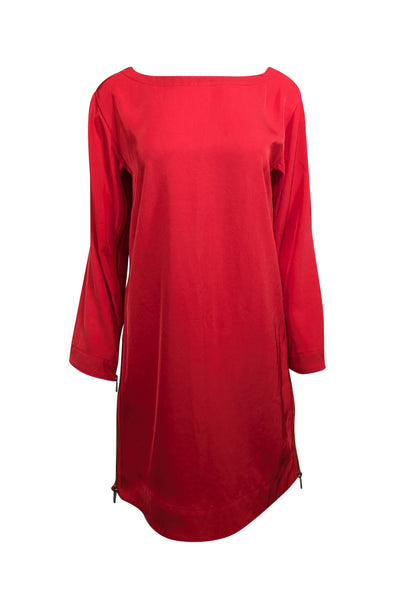 Current Boutique-Marc by Marc Jacobs - Red Side Zipper Detail Dress Sz M