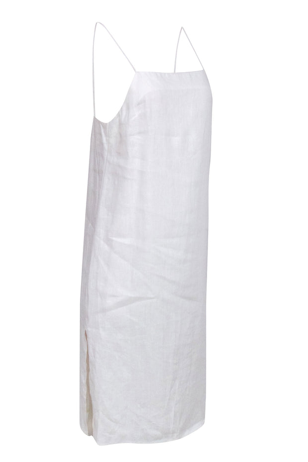 Current Boutique-Matin - White Sleeveless Midi Dress Sz 4