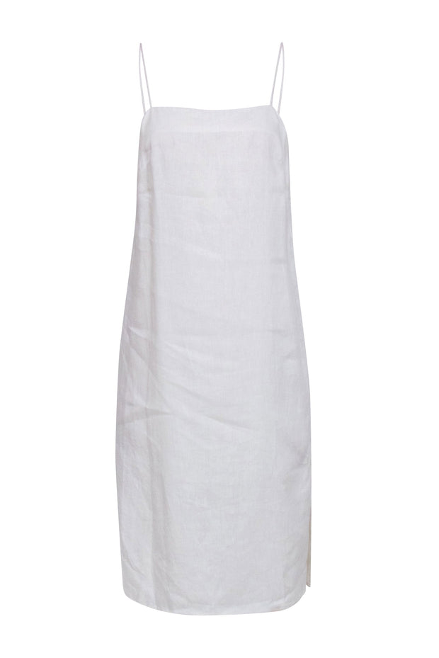 Current Boutique-Matin - White Sleeveless Midi Dress Sz 4