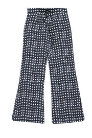 Current Boutique-Max Mara - Dark Wash Star Print Wide-Leg Jeans Sz 4