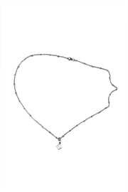 Current Boutique-Mervis Diamond Importers - White Gold w/ Diamonds Necklace & Earring Set