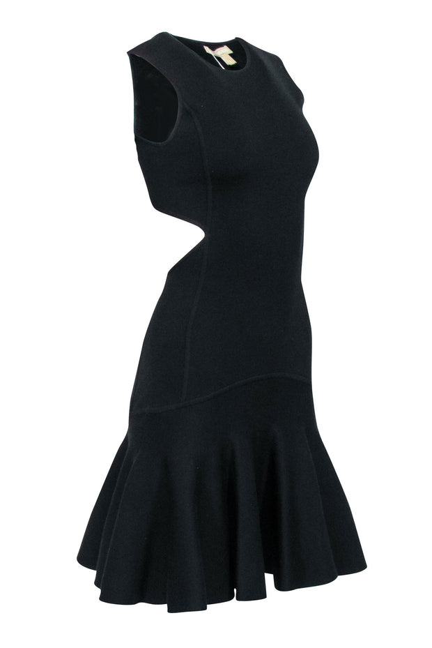 Current Boutique-Michael Kors - Black Knit Sleeveless Open Back Dress Sz S