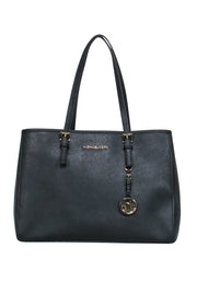 Current Boutique-Michael Kors - Black Saffiano Leather Tote Bag