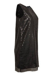 Current Boutique-Michael Kors - Black Sequin Sleeveless Mini Dress Sz 6