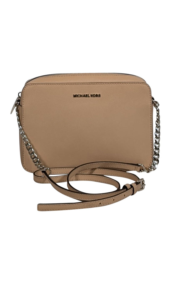 Current Boutique-Michael Kors - Deep Beige Rectangular Crossbody Bag