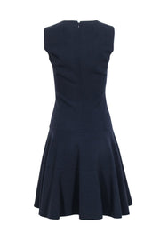 Current Boutique-Michael Kors - Navy Sleeveless Drop Waist Dress Sz 4