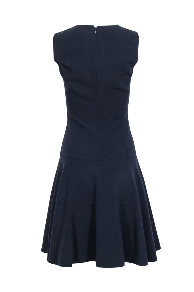 Current Boutique-Michael Kors - Navy Sleeveless Drop Waist Dress Sz 4