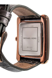 Current Boutique-Michael Kors - Rosegold Watch w/ Croc Embossed Band