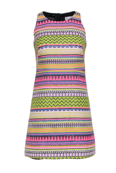 Current Boutique-Milly - Neon Multicolor Printed Sleeveless Mini Dress Sz 0