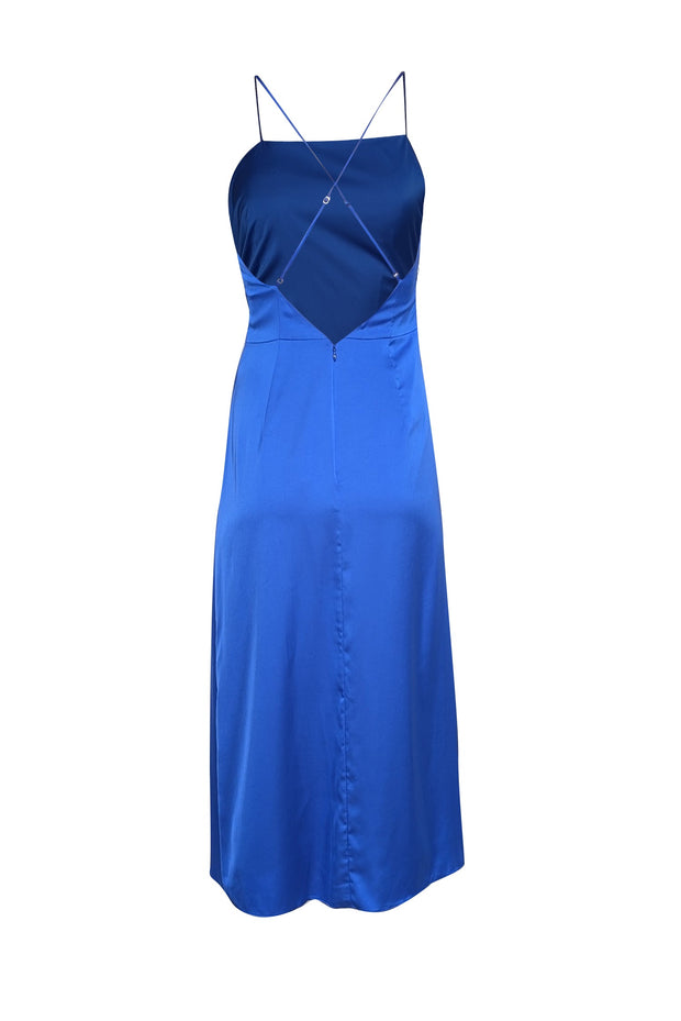 Current Boutique-Milly - Royal Blue "Electra" Slip Dress Sz 4