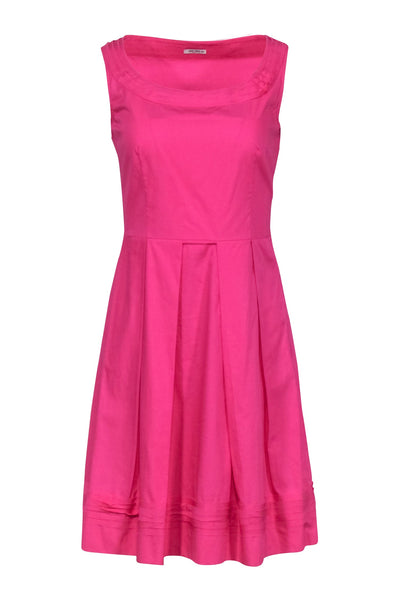 Current Boutique-Miu Miu - Hot Pink Sleeveless Dress Sz 4 Dress