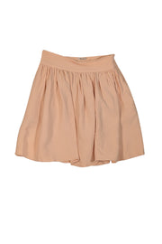 Current Boutique-Miu Miu - Pastel Pink Flared Skirt Sz 4