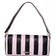 Moschino - Black & White Stripe Leather Shoulder Bag