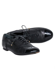 Current Boutique-Moschino Cheap & Chic - Black Leather Oxfords Sz 8.5