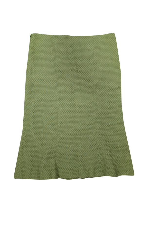 Current Boutique-Moschino Cheap & Chic - Green Textured Skirt Sz 8