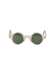 Current Boutique-Moscot - Light Yellow Transparent Round "Zolman" Sunglasses