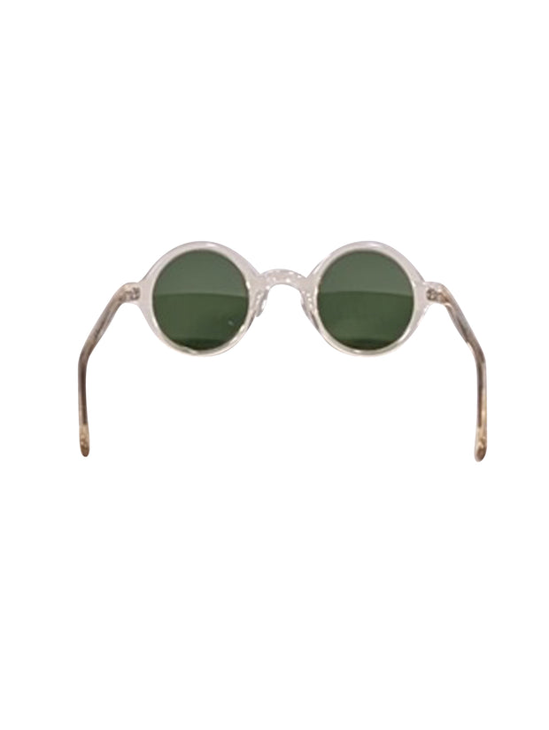 Current Boutique-Moscot - Light Yellow Transparent Round "Zolman" Sunglasses