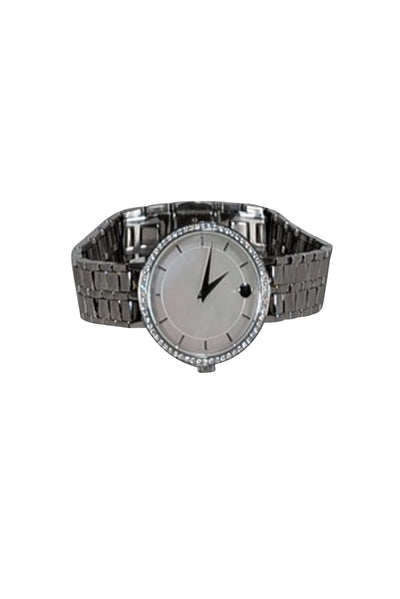 Current Boutique-Movado - Silver Stainless Steel Swiss Made Watch