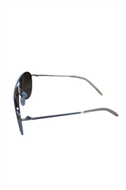 Current Boutique-Oliver Peoples - Gold Aviator Sunglasses w/ Tan Lenses