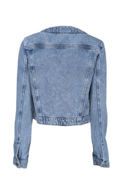 Current Boutique-Paige - Light Wash "Kiya" Denim Jacket Sz M