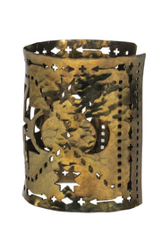 Current Boutique-Pamela Love - Brass Large Laser Cut Print Cuff Bracelet