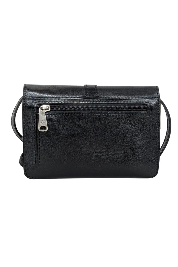 Current Boutique-Patricia Nash - Black Leather Crossbody Bag