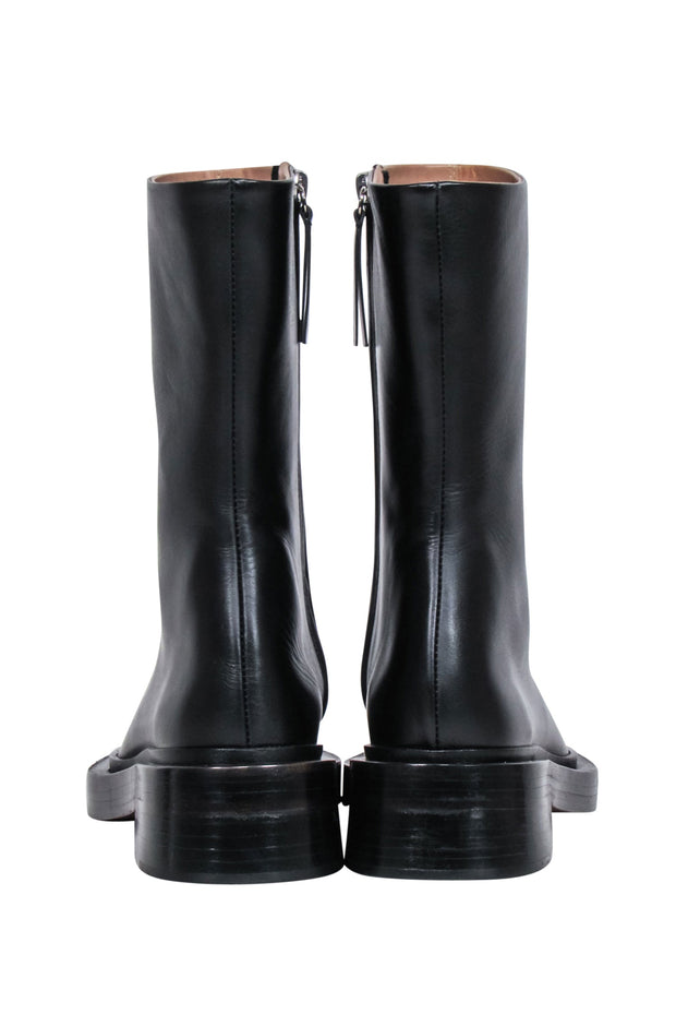 Current Boutique-Poetry - Black Leather Square Toe Boots Sz 8